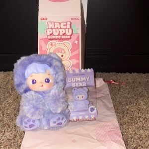 Haci Pupu Gummy Bear - Grape - Plush Toy